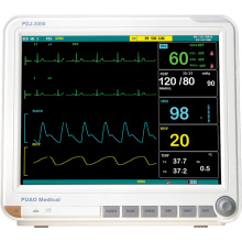 Monitor médico de aprobación Ce / ISO Pdj-3000